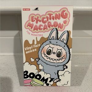 Authentic Pop Mart Exciting Macaron The Monsters Vinyl Face Stuffed Animal